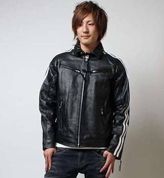 Amazon.co.jp: フリーダムレザー 本革 レザージャケット バッファロー