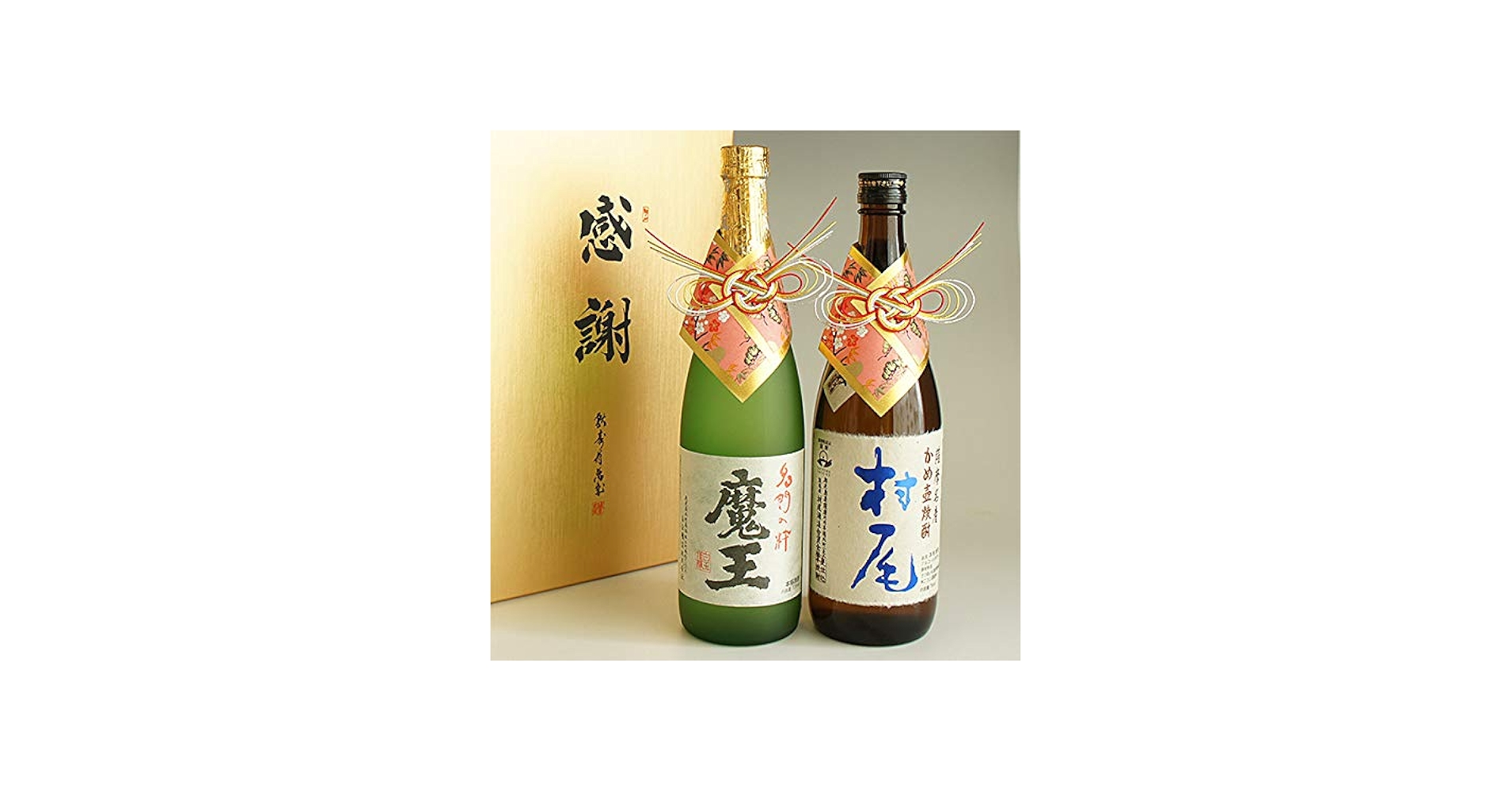 Amazon.co.jp: 魔王 720ml・村尾 750ml おめかし 芋焼酎 2本セット