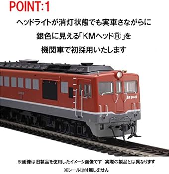 Amazon | TOMIX HOゲージ 国鉄 DF50形ディーゼル機関車 後期型 朱色 HO