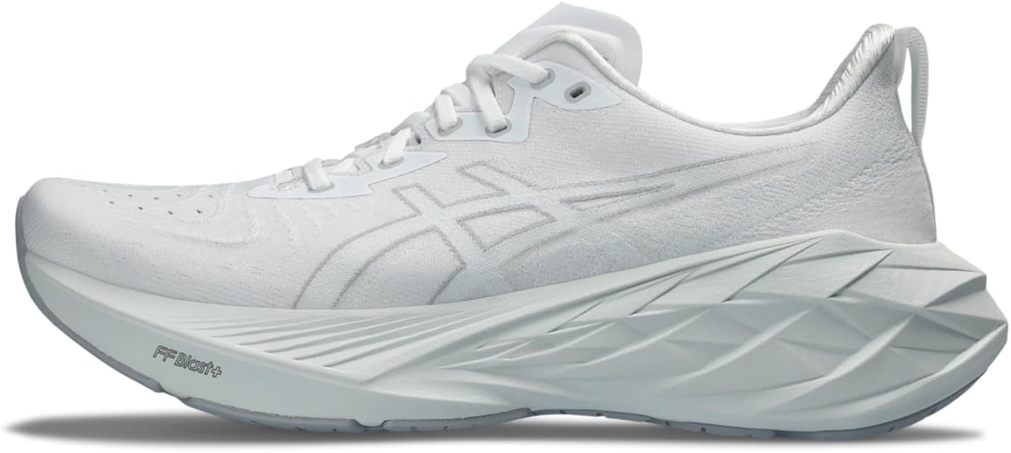 Amazon | ASICS メンズ NOVABLAST 4 ランニングシューズ, ホワイト