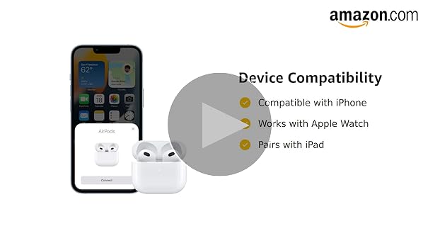Amazon.com: Apple AirPods (3rd Generation) EarPods with Lightning
