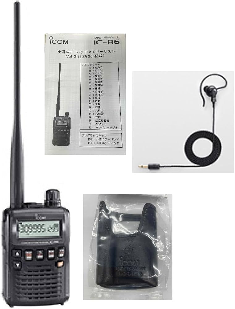Amazon | アイコム IC-R6 エアーバンドスペシャル 耳掛けイヤホン