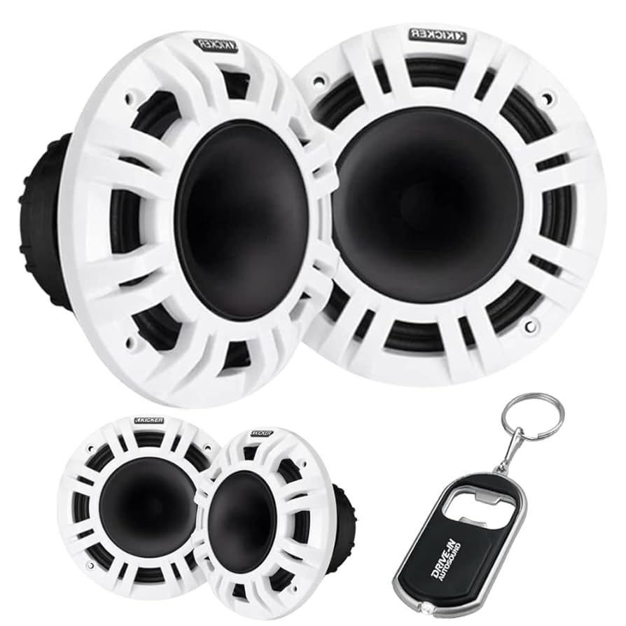 オーバーサウンド 2インチ ホーン ホワイト ペア 【公式通販】