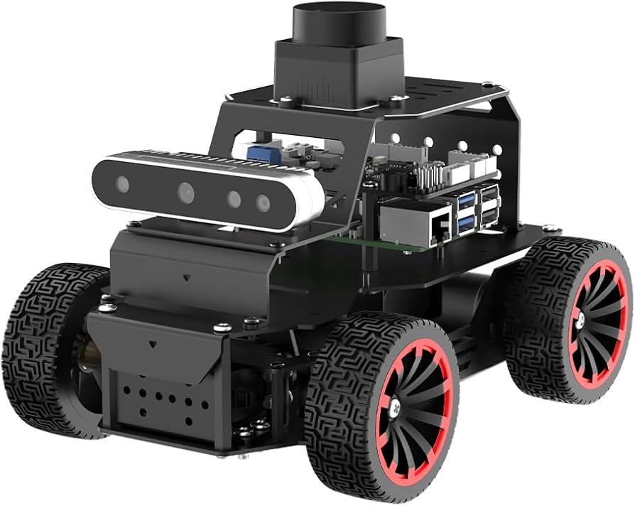 Amazon | ロボットカー Raspberry Pi 5 ROS2 用、プログラム可能な AI