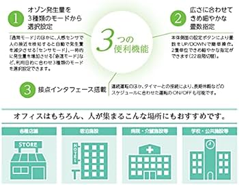 Amazon.co.jp: 【業務用限定】 NAKAYO ・日本製小型オゾン発生器