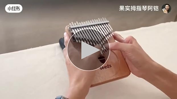 Amazon | seeds カリンバ 41キー 軽量 親指ピアノ 初心者セット （3段