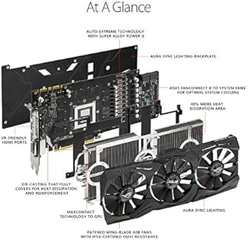 Amazon | ASUS ROG-STRIX-GTX1080TI-11G-GAMING GeForce11GB VR Ready