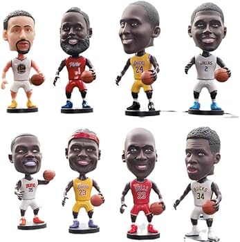 Amazon.co.jp: NBA バスケットボール 選手 ボブルヘッド フィギュア