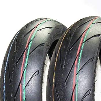 Amazon.co.jp: DURO タイヤ 2本セット [ DM1107A 120/70-12・130/70-12