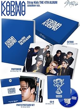 Amazon.com: (STANDARD VER.) STRAY KIDS - [KARMA] 4th Studio album