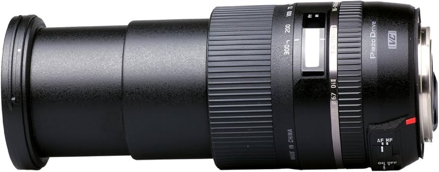 Amazon.com : Tamron 16-300mm f/3.5-6.3 Di II VC PZD Macro Lens for