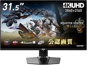 Amazon.co.jp: MSI QD-OLED ゲーミングモニター MPG 321URX QD-OLED