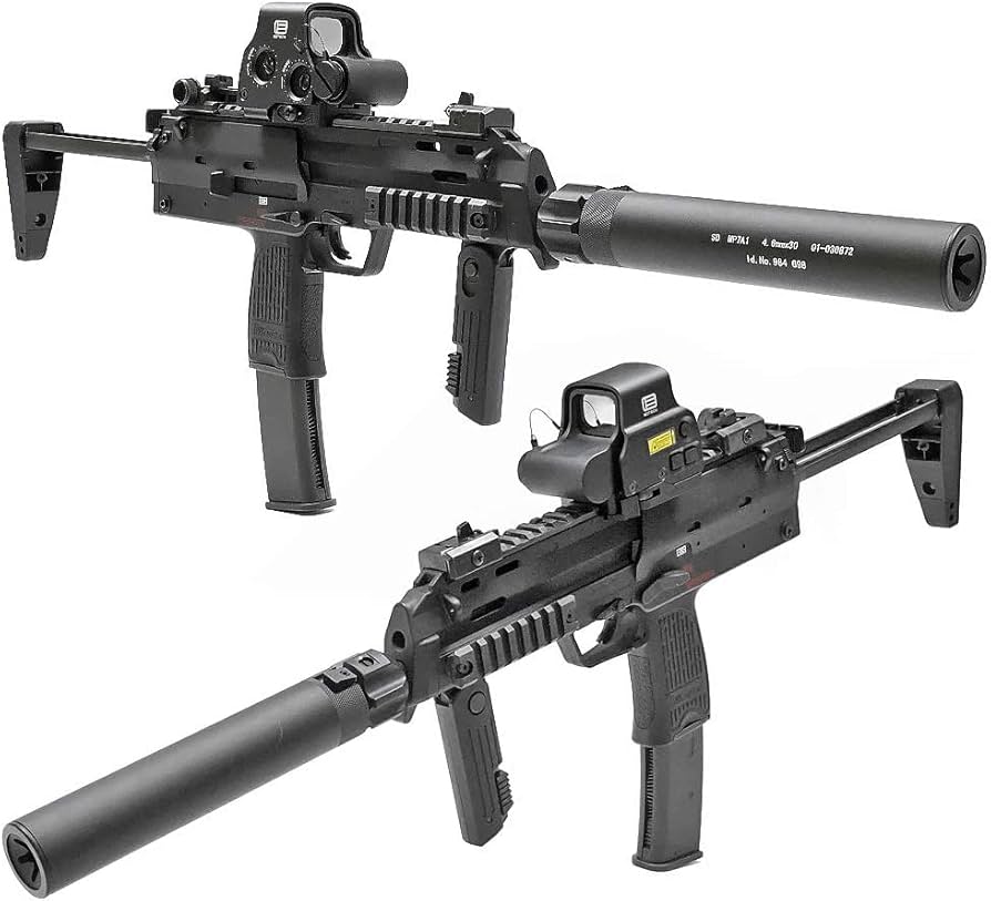 Amazon | 良品武品 MP7A1専用 Angry Gun HK QDサプレッサー レプリカ