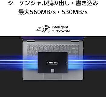 Amazon | Samsung 870 EVO 1TB SATA 2.5インチ 内蔵 SSD MZ-77E1T0B/EC