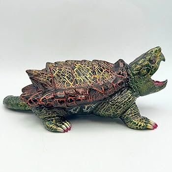 Amazon.co.jp: サンプラ ワニガメ BIGソフビフィギュア painted by