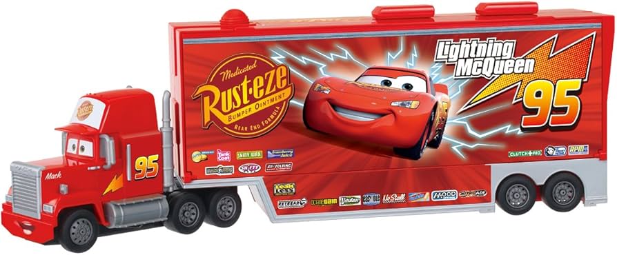 Amazon | トミカ カーズ たくさんのせよう!大きなマック | ミニカー