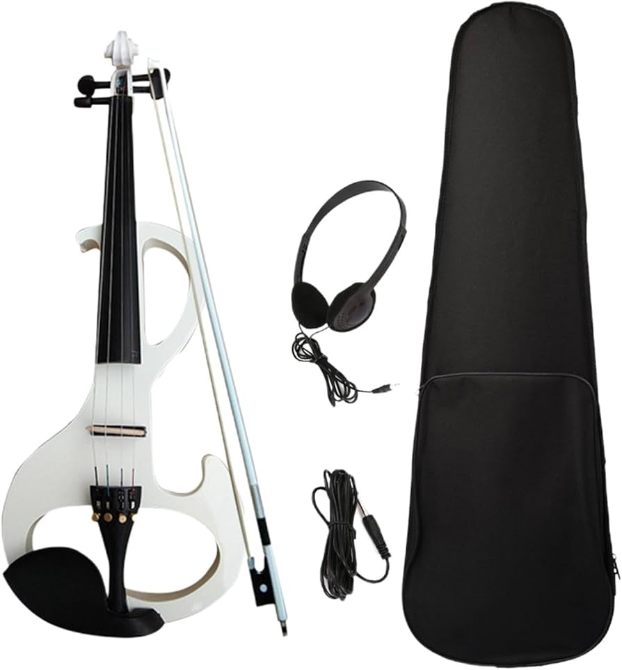 Amazon | Freneci エレキヴァイオリン 無垢材 サイレント バイオリン