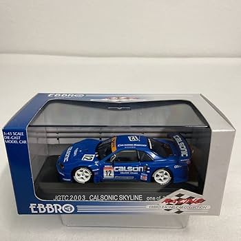 Amazon | EBBRO 1/43 CALSONIC SKYLINE GT-R JGTC 2003年 #12 R34