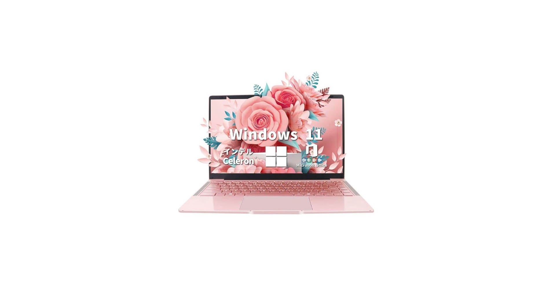 Amazon.co.jp: ESBOOK ノートパソコン ピンク Windows 11 Pro搭載