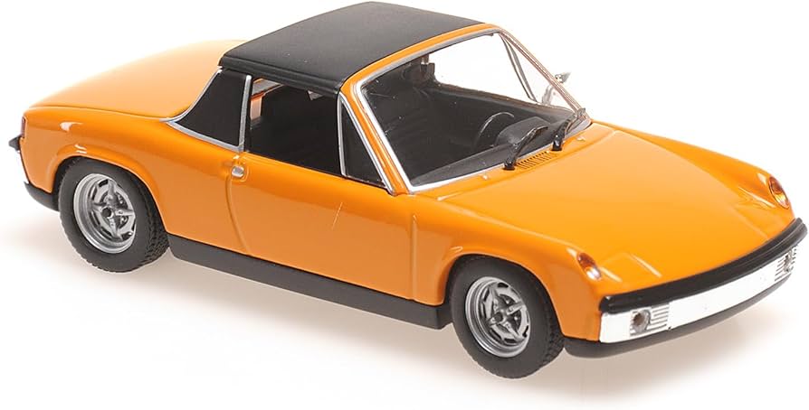 Amazon | ☆ マキシチャンプス 1/43 ポルシェ 914/4 1972 オレンジ
