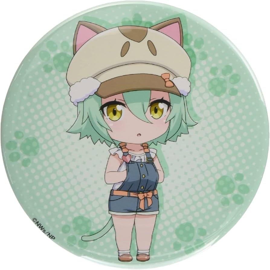 Amazon | ねんどろいどぷらす ネコぱら ビッグ缶バッジ カカオ