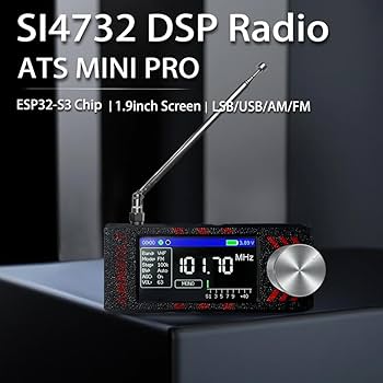Amazon.co.jp: GETBSTOOP MINI SI4732ポケットラジオ、ポータブルAM FM