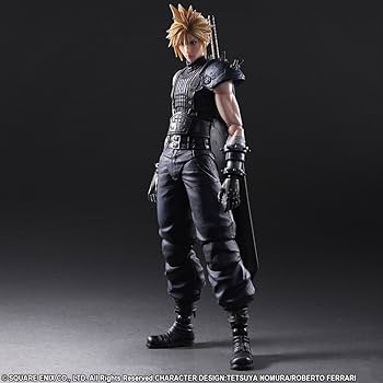 Amazon.co.jp: PLAY ARTS改 FINAL FANTASY VII REMAKE No.1 クラウド