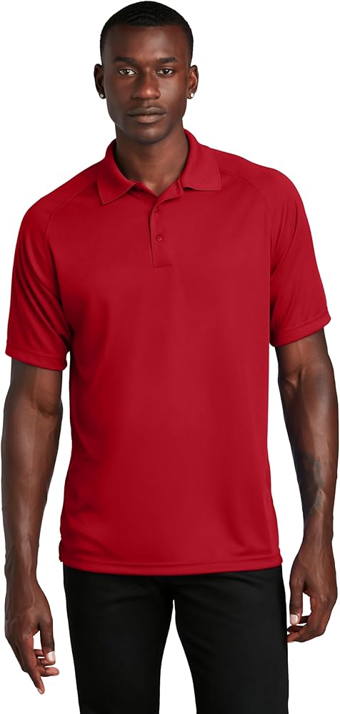 SPORT-TEK Unisex Dry Zone Raglan Polo | Casual Short Sleeve