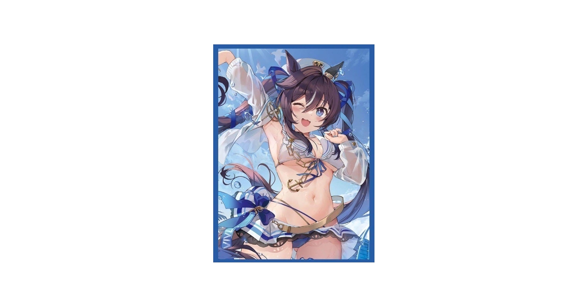 Amazon.co.jp: ヴィブロス 水着 ウマ娘 カードスリーブ 白詰草