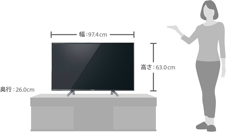 Amazon | パナソニック 43V型 液晶テレビ ビエラ TH-43DX750 4K USB