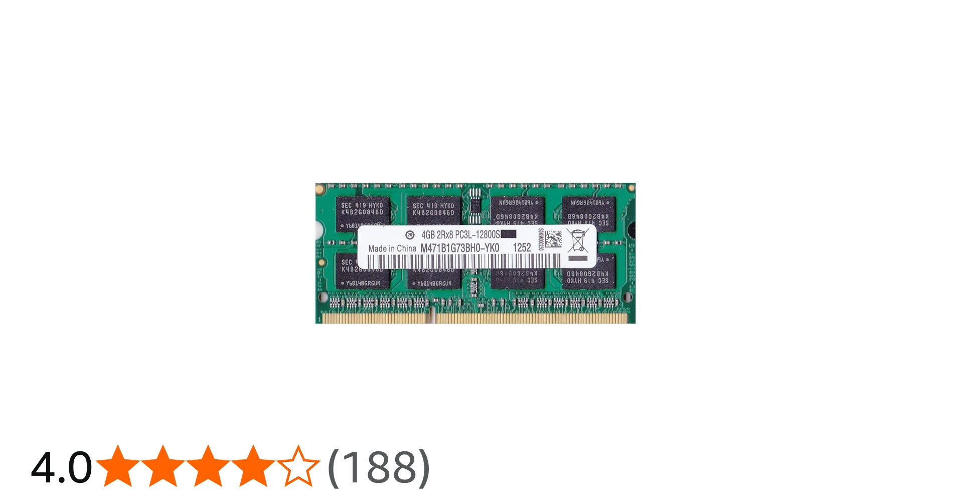 Amazon.co.jp: PC3L-12800S(DDR3-1600) SO-DIMM 4GB ノートPC用メモリ