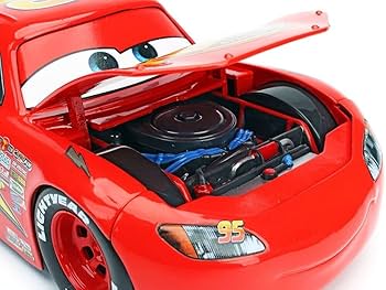 Amazon | JADA TOYS 1/24 カーズ ライトニング マックイーン タイヤ