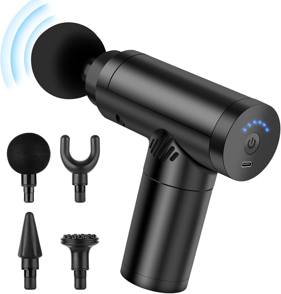 Amazon | smallemon 【2023革新】筋膜リリースガン MINI 軽量 6段階