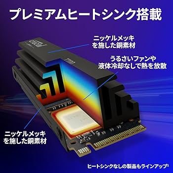 Amazon.co.jp: Crucial(クルーシャル) T700 2TB 3D NAND NVMe PCIe5.0
