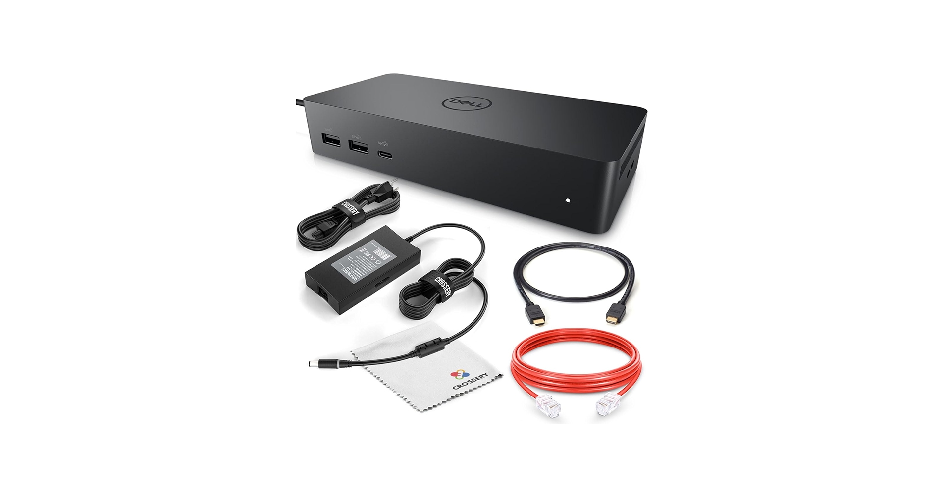 Amazon.com: Crossery Dell UD22 Docking Station Bundle - Includes
