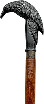 Amazon.co.jp: FYNJREX ブラック ビクトリア朝の座るカラスレイヴン