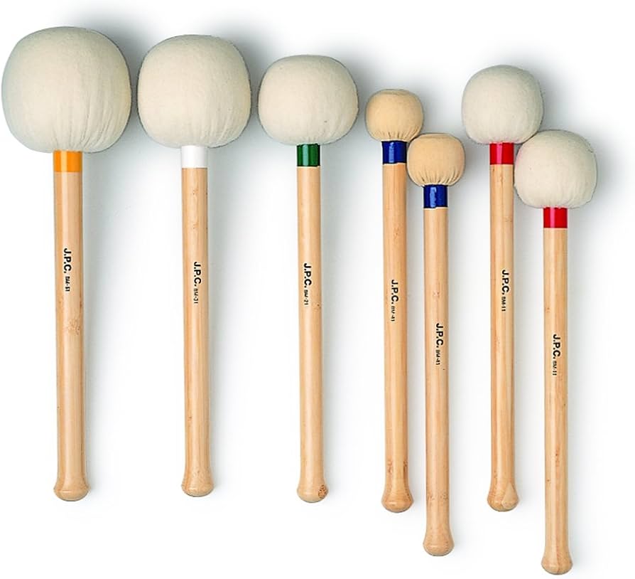 Amazon.co.jp: JPC バスドラム・マレット フェルト巻 JC-BM51 : 楽器