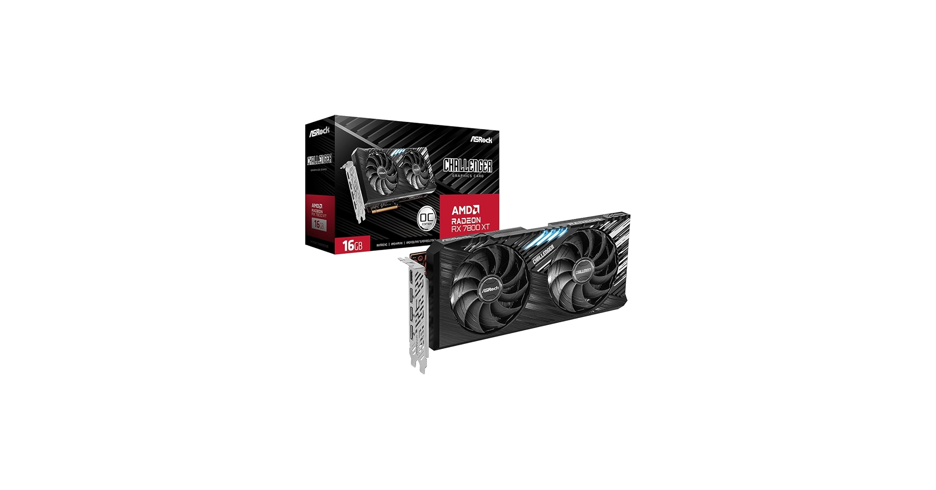 Amazon.com: ASRock Challenger Radeon RX 7800 XT OC RX7800XT CL