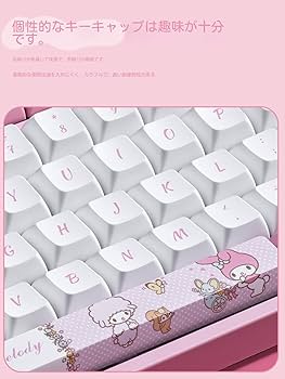 Amazon.co.jp: FSQCY マイメロディ キャラクター キーボード 87キー