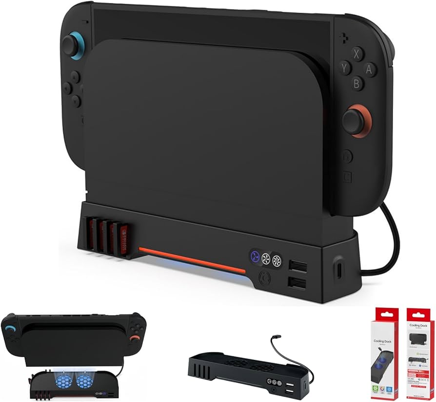 Amazon.co.jp: 【2026新登場】BUPVIOOD Switch 2用 冷却ドック