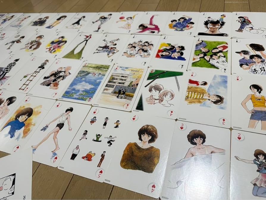 Amazon.co.jp: あだち充 ポストカード トランプ タッチ H2 ラフ : おもちゃ