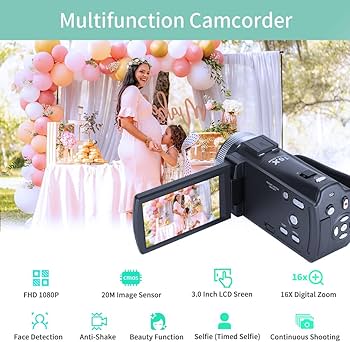 Amazon.com : ORDRO Camcorders HDV-V12 HD 1080P Video Camera