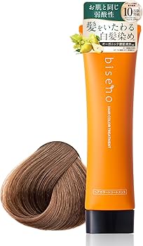 Amazon | 【オーガニック 白髪ケア】biseno ヘアカラートリートメント