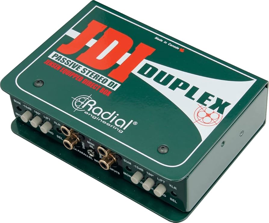 Amazon.com: Radial JDI Duplex mk4 Stereo Direct Box : Musical