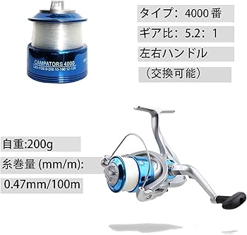 Amazon | CAMPSTORS 釣りセット 初心者 2本の2.1M釣り竿セット