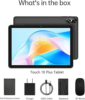 Amazon.com : PRITOM All-New Tablet 10 inch Android 14, Octa-Core