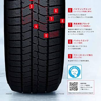 Amazon.co.jp: 4本セット TOYO OBSERVE GIZ3 155/65R14 75Q
