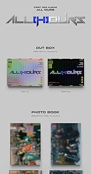 ALL(H)OURS All Ours 1st Mini Album DAY Version CD+88p PhotoBook+1p