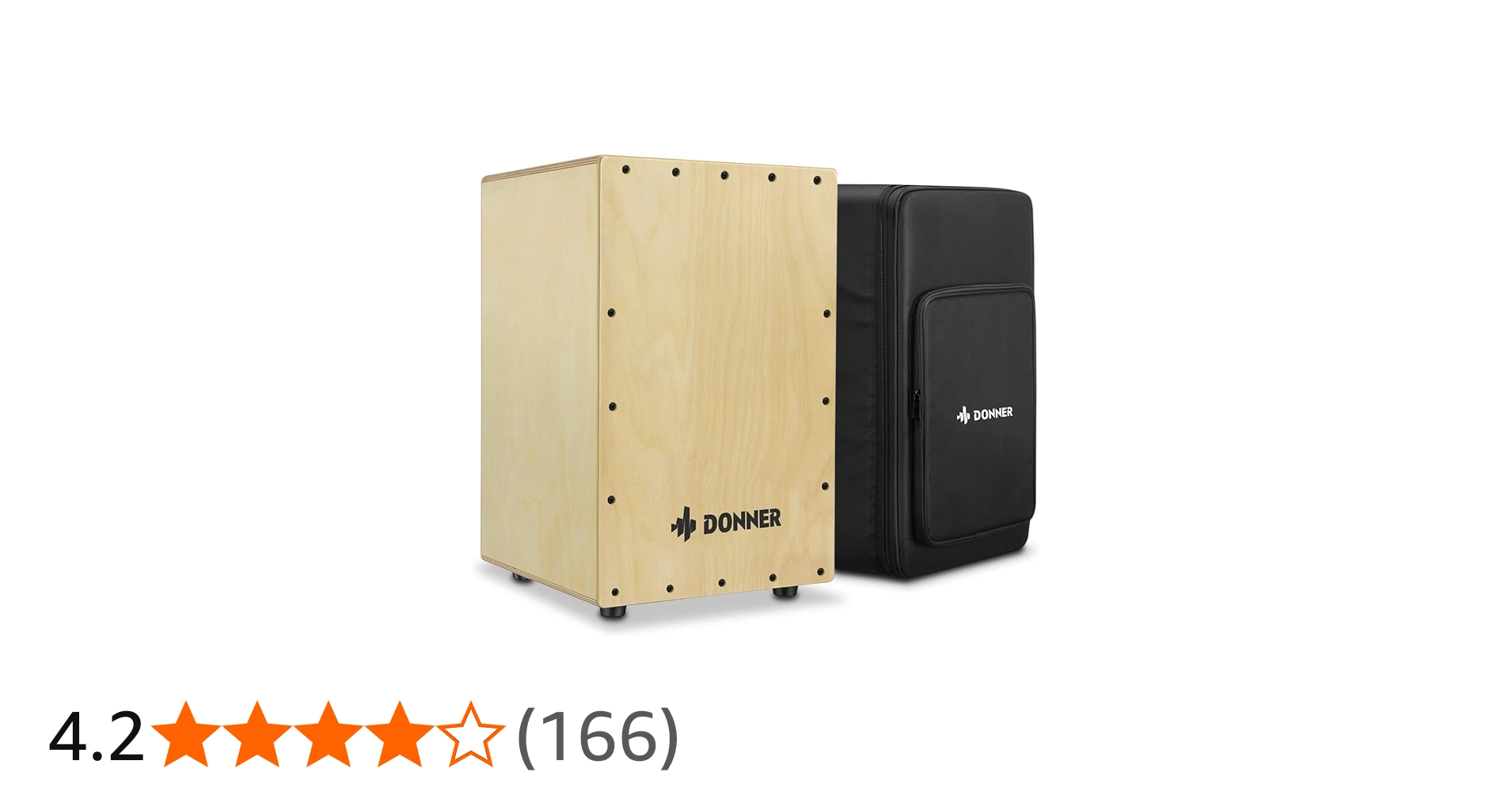 Amazon | Donner カホン Cajon 打楽器 木製 フルサイズ ボックスドラム