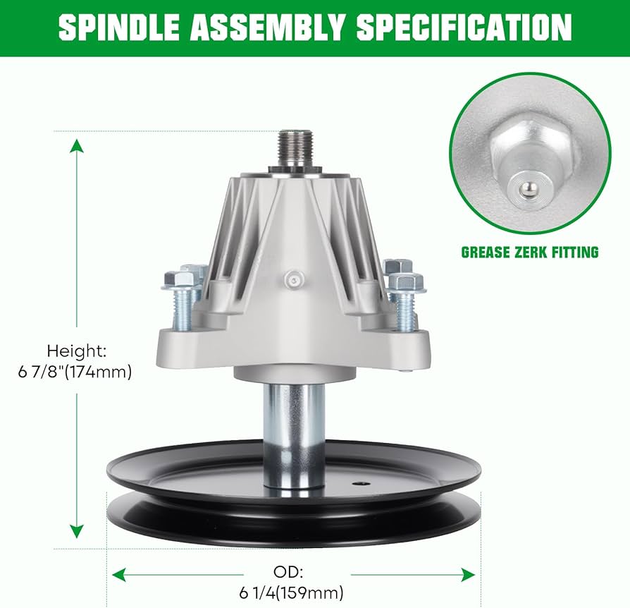 Amazon.com : Youxmoto 618-06989 918-06989 46'' Deck Spindle